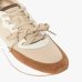 Женские кроссовки Max Mara Weekend Zambra текстиль бежевый 5766015406004 004