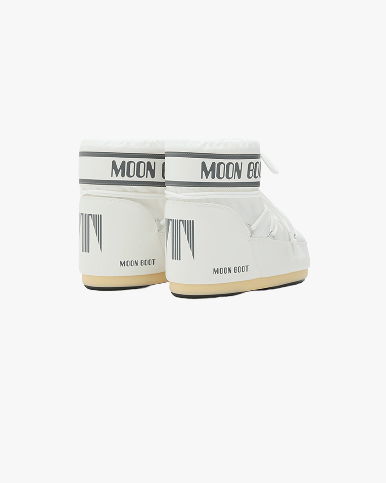 Жіночі черевики снігоходи Moon Boot Icon Low White Nylon Boots білий 80D1409340-A009