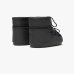 Женские ботинки снегоходы Moon Boot Icon Low Black Rubber Boots укороченные черный 80D1409380