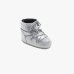 Женские ботинки снегоходы Moon Boot Icon Low Silver Glitter Boots укороченные серебро с блестками 80D1409440