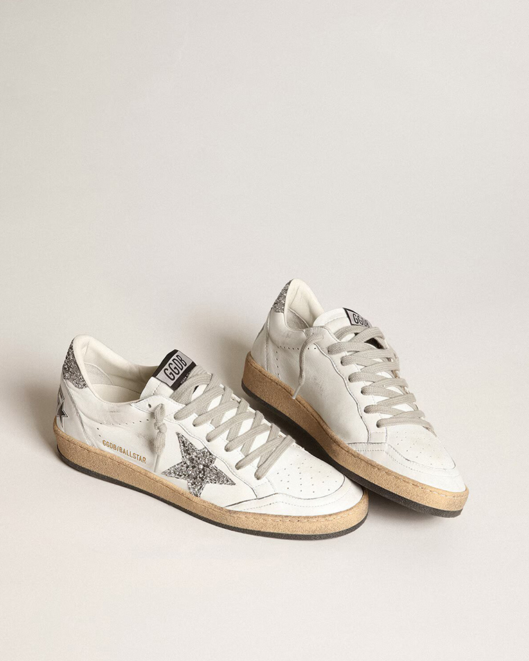 Жіночі кеди Golden Goose Ball-Star Classic шкіра білий GFW00117.F003773.11325
