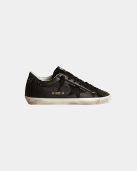 Жіночі кеди Golden Goose шкіра Наппа чорний GWF00101.F003463.90100