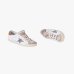 Женские кеды Golden Goose Super-Star кожа белые с блестками GWF00101.F008719.12524