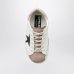 Жіночі кеди Golden Goose Super-star low sneakers білий шкіра з рожевим GWF00101F006876