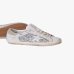 Жіночі кеди Golden Goose Super-Star шкіра білі з блискітками GWF00103F00890110931 Жіночі кеди Golden Goose Super-Star шкіра білі з блискітками GWF00103F00890110931
