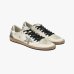 Жіночі кеди Golden Goose Ball Star шкіра білий зі срібними блискітками GWF00117F00747212274