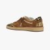 Женские кеды Golden Goose Ball-Star Classic кожа коричневые с животным принтом GWF00117F00806455732