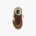 Женские кеды Golden Goose Ball-Star Classic кожа коричневые с животным принтом GWF00117F00806455732