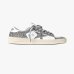 Жіночі кеди Golden Goose Stardan шкіра білий зі срібними блискітками GWF00128F00218580185