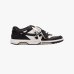 Мужские кроссовки Off-White Sneakers Out Of Office кожа черные комбинированые OMIA189C99LEA007