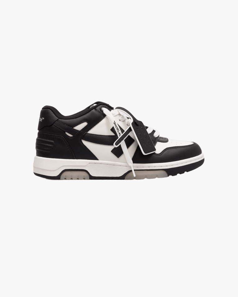 Чоловічі кросівки Off-White Sneakers Out Of Office шкіра чорні комбіновані OMIA189C99LEA007