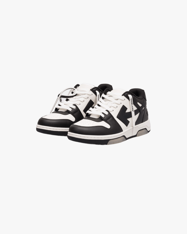 Чоловічі кросівки Off-White Sneakers Out Of Office шкіра чорні комбіновані OMIA189C99LEA007