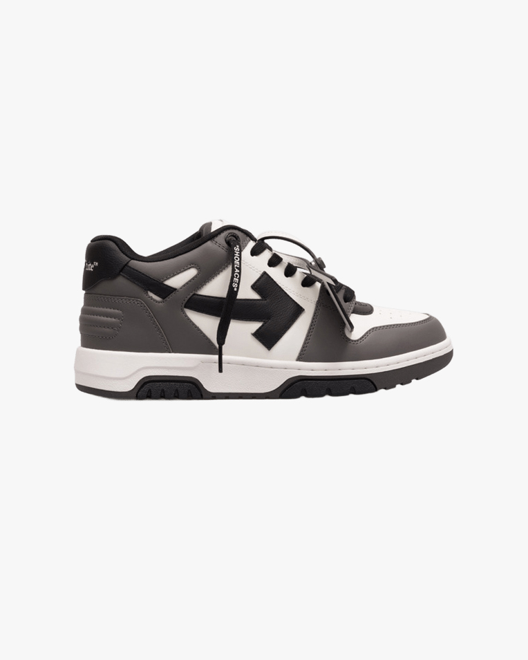 Чоловічі кросівки Off-White Sneakers Out Of Office шкіра Темно сірий OMIA189C99LEA013