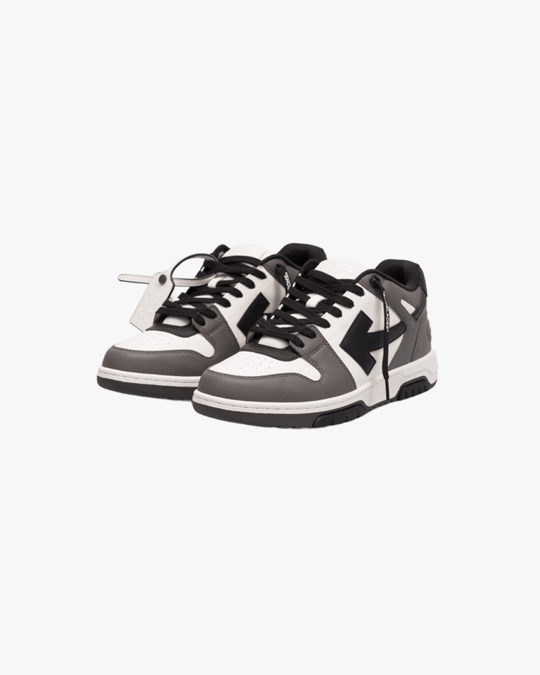 Чоловічі кросівки Off-White Sneakers Out Of Office шкіра Темно сірий OMIA189C99LEA013