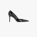 Туфлі жіночі на шпильці Pinko Juliette 09 з логотипом шкіра лаковані чорний SD0125E002 Z99