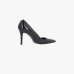 Женские туфли на шпильке Pinko Juliette 09 с логотипом кожа лакированные черный SD0125E002 Z99