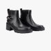 Жіночі ботильйони Pinko Altea 03 чорні шкіра з ременем на підборах SD0551P001Z99