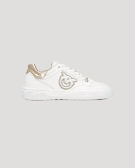 Женские кеды Pinko Mandy кожа белый SS0049P035ZHC