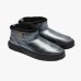 Жіночі черевики снігоходи Pinko Yoko 22 утеплені сірий шкіра SS0105P112299