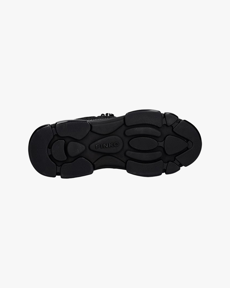 Жіночі кросівки Pinko Athena 01 чорний шкіра на платформі SS0195P002Z99 Жіночі кросівки Pinko Athena 01 чорний шкіра на платформі SS0195P002Z99