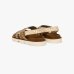 Женские босоножки Mou Bio Sandal suede met logo замша коричневый SW461001A