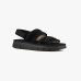 Женские босоножки Mou Bounce sandal All monochrome замша черный SW531001A