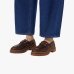 Жіночі туфлі броги Max Mara Weekend Pompei на шнурівці шкіра коричневий WE5526055506002
