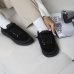 Женские кроссовки Mou  Eskimo Jogger Lace Up замша черный fw421012A