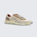Мужские кроссовки Premiata Lander 6633 Beige замша, кожа бежевые
