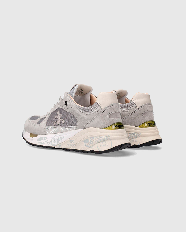 Жіночі кросівки Premiata Sneakers Mased 6258 Grey сірий шкіра Жіночі кросівки Premiata Sneakers Mased 6258 Grey сірий шкіра