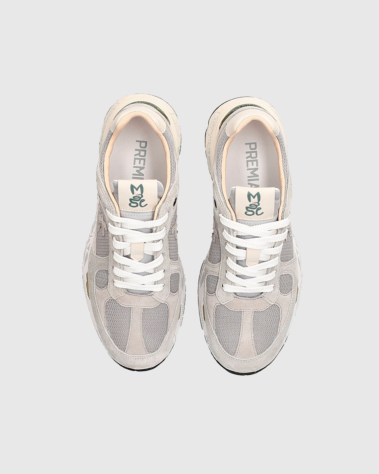 Жіночі кросівки Premiata Sneakers Mased 6258 Grey сірий шкіра Жіночі кросівки Premiata Sneakers Mased 6258 Grey сірий шкіра