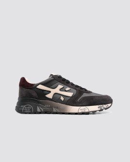 Мужские кроссовки Premiata Sneaker Mick 6872 кожа серые