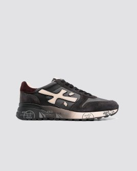 Мужские кроссовки Premiata Sneaker Mick 6872 кожа серые