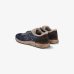 Мужские кроссовки зимние Premiata Sneaker Mick 7068 кожа с мехом синий 