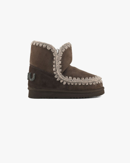 Жіночі черевики снігоходи Mou Eskimo 18 Glitter Logo коричневий замша mu.fw101050A Жіночі черевики снігоходи Mou Eskimo 18 Glitter Logo коричневий замша mu.fw101050A